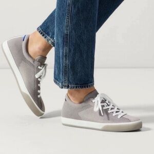 Rothy's Grey (Storm) 100% recycled Plastic Bottles The Lace Up Comfort Sneaker 9
